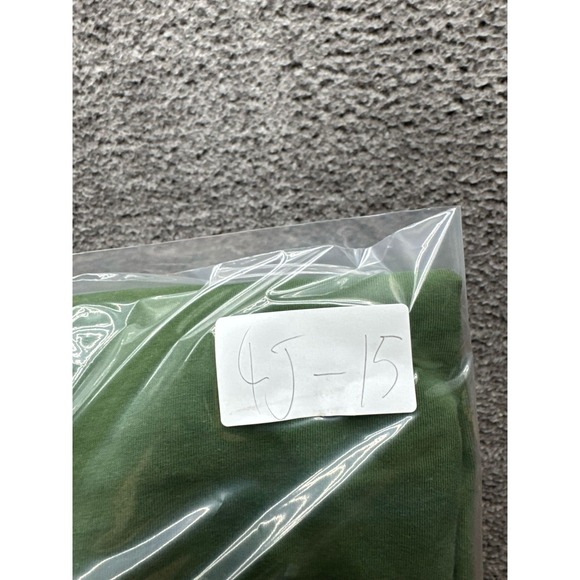 Y2K Akademics Graphic Print Crew Neck Short Sleeve T Shirt Green Mens Size L - Picture 11 of 11